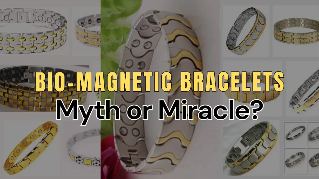 Bio-magnetic bracelets, Magnetic therapy, Bio-magnetic healing, Magnetic health benefits, Blood circulation improvement, Natural pain relief, Alternative wellness products
