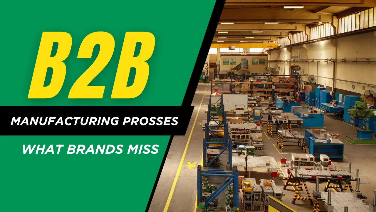 B2B Manufacturing Explained: Models & Opportunities